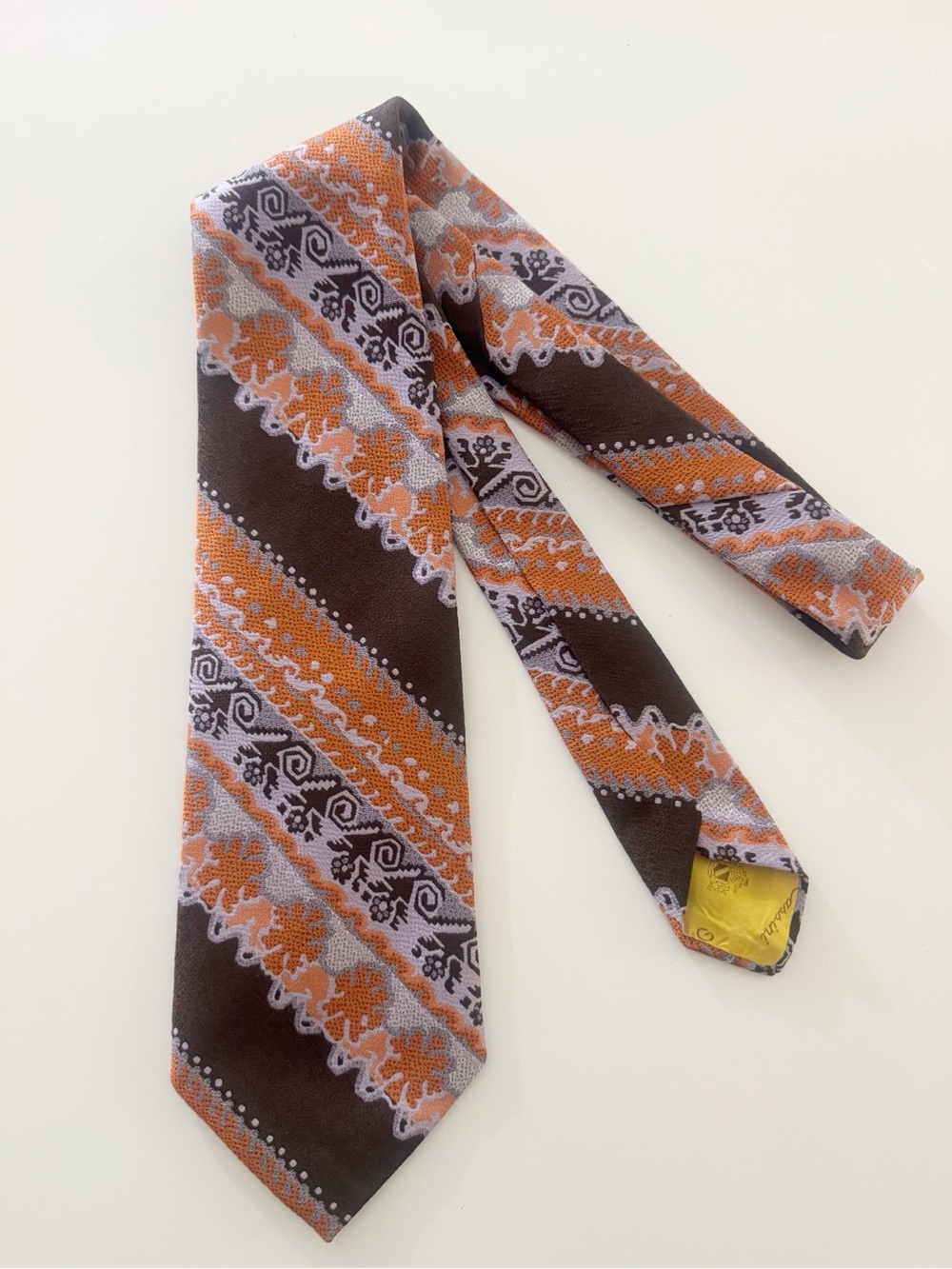 Vintage 70s Oleg Cassini Tie